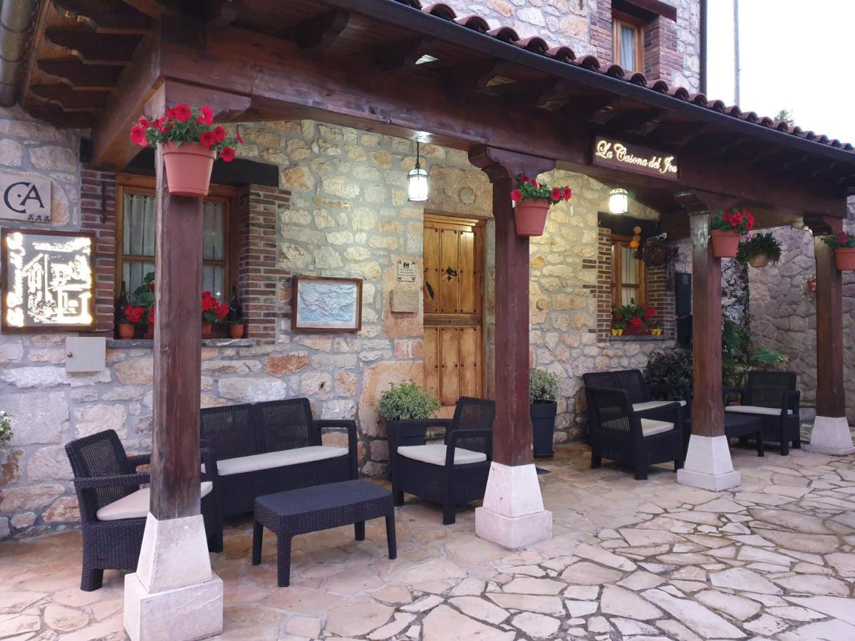 La Casona Del Jou Guest House Ortiguero ภายนอก รูปภาพ