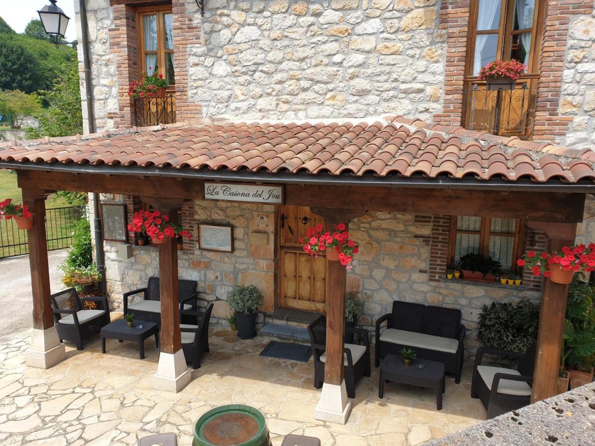 La Casona Del Jou Guest House Ortiguero ภายนอก รูปภาพ